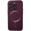 Matte Silicone with MagSafe iPhone 11 Pro Plum