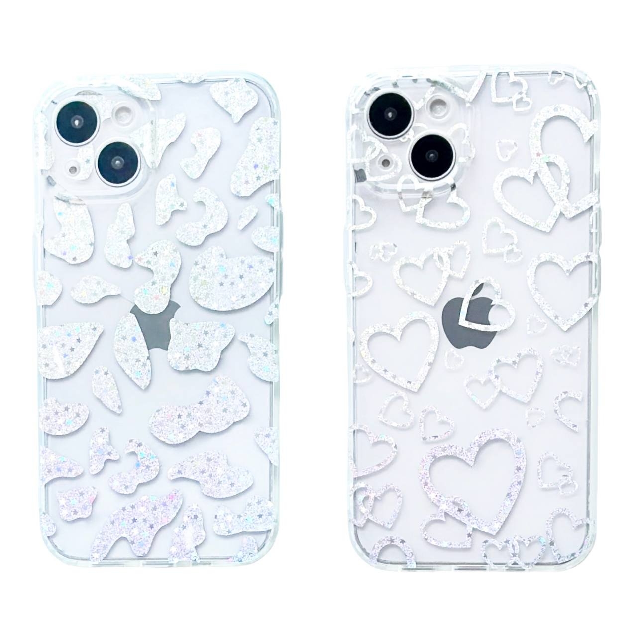 Laser TPU iPhone 13 Hearts - 2
