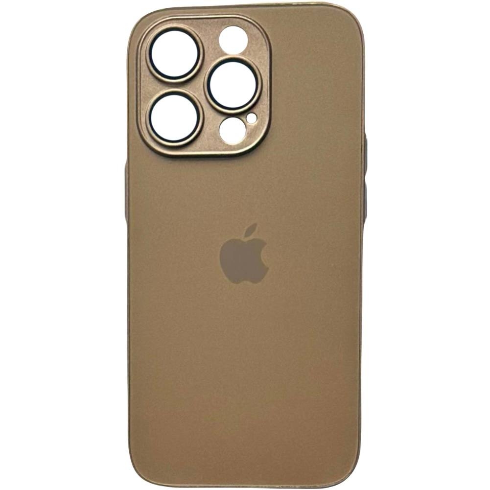 AG Silicone+Glass Case iPhone 11 Desert - 1