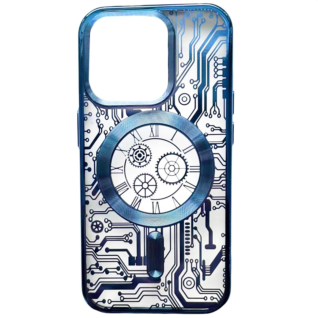Scheme TPU MagSafe iPhone 15 Pro Max Midnight Blue - 3