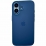 Matte Glass Open Camera iPhone 16 Plus Navy Blue