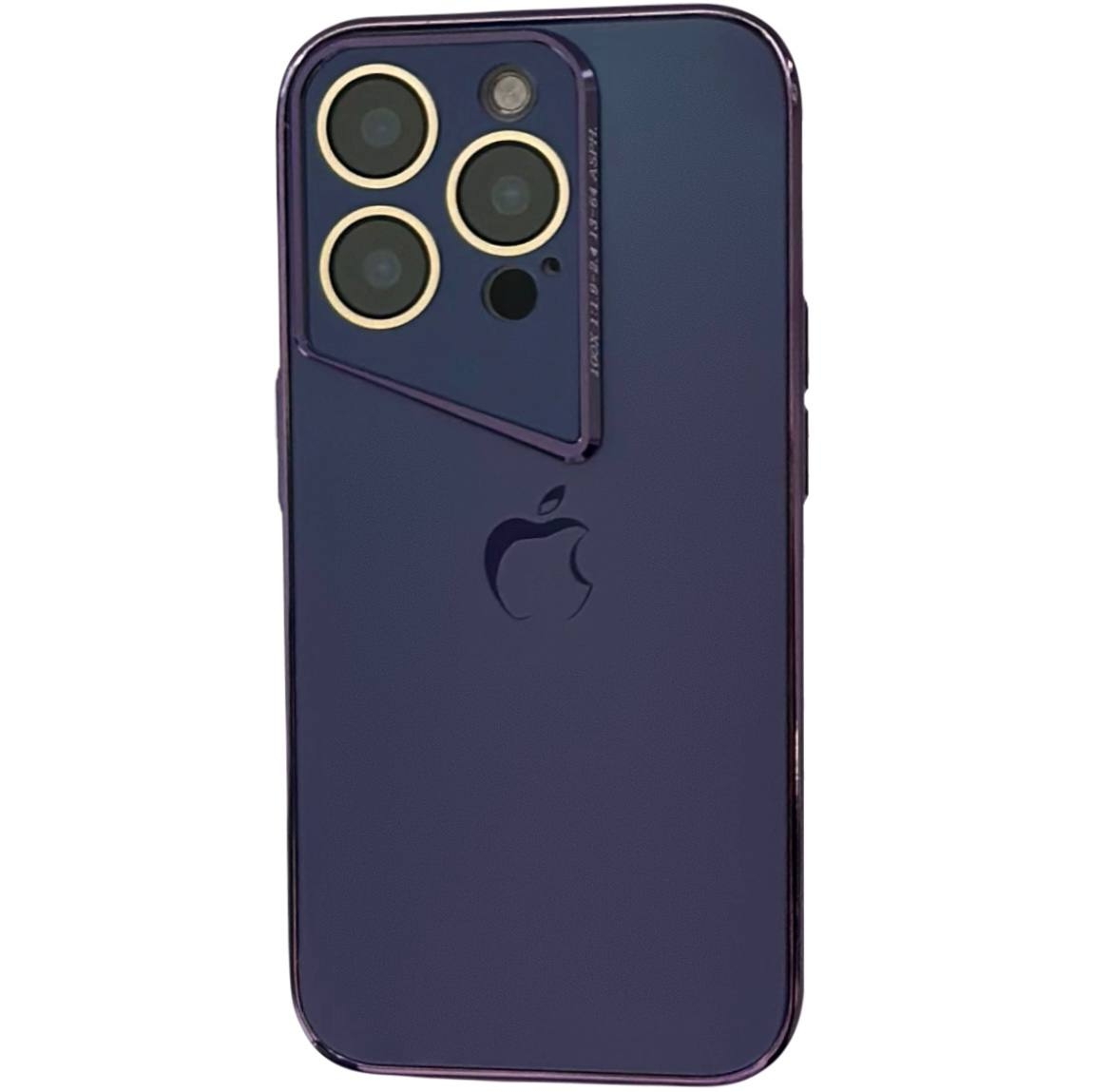 Matte Glass Rhomb iPhone 12 Pro Max Deep Purple - 1