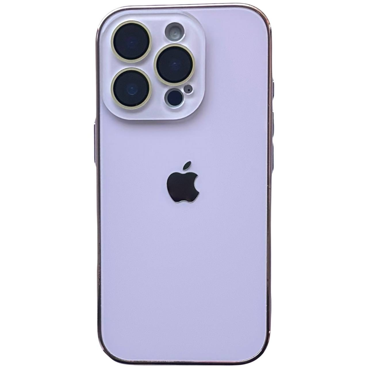 Matte Glass Camera iPhone 15 Pro Pink - 1