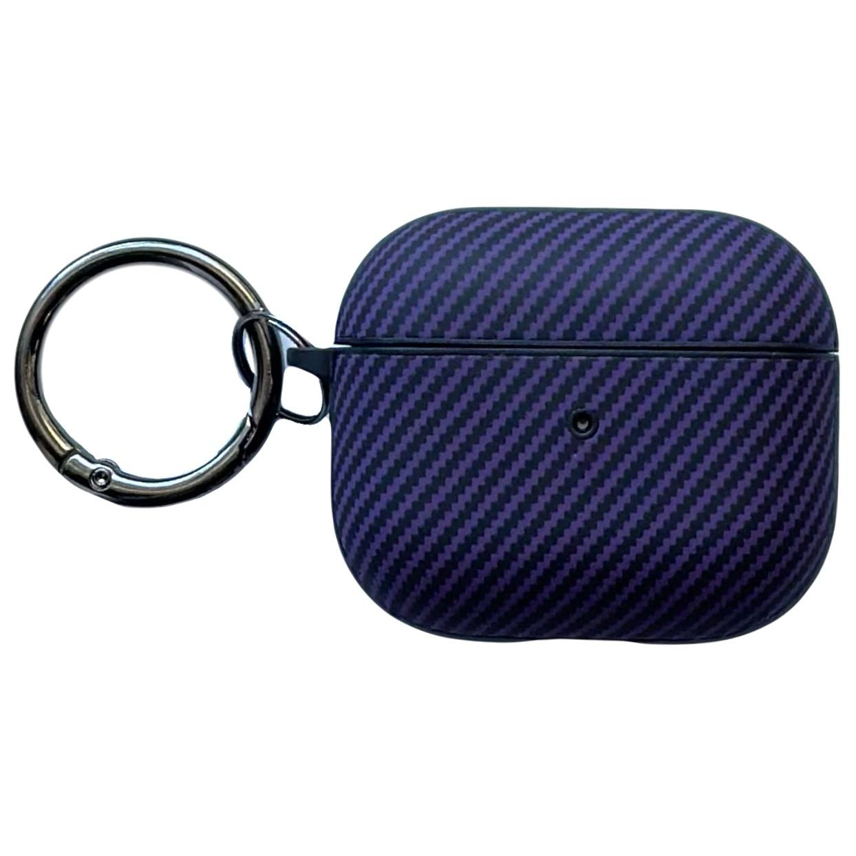 AirPods 3 Silicone Carbon Case Deep Purple - 1