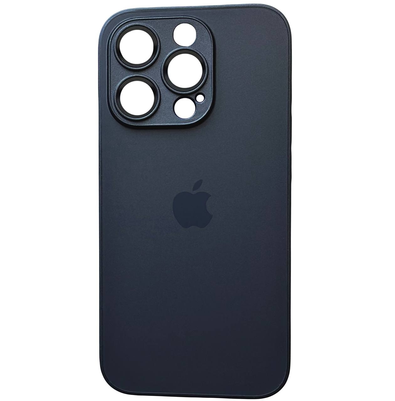 AG Silicone+Glass Case iPhone 11 Pro Graphite Black - 1