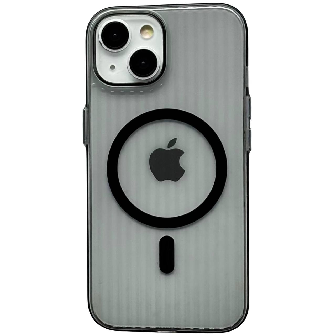 PC MagSafe Waves iPhone 15 Black - 1