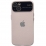 Silicone Case Lens iPhone 14 Pink Sand