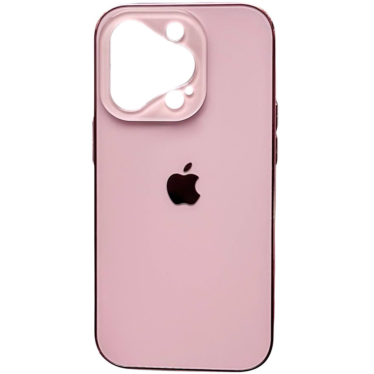 Matte Glass Open Camera iPhone 16 Pro Max Pink - 3