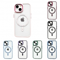 Crystal Case MagSafe iPhone 15 Black