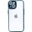 Color Case Glass Diamond Camera iPhone 14 Black