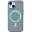 TPU Diamonds MagSafe iPhone 14 Silver/Holo