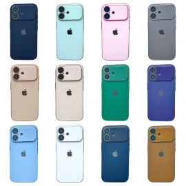 Matte Glass Camera iPhone 17 Midnight Blue