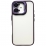Crystal Case + Lens Set iPhone 16 Deep Purple