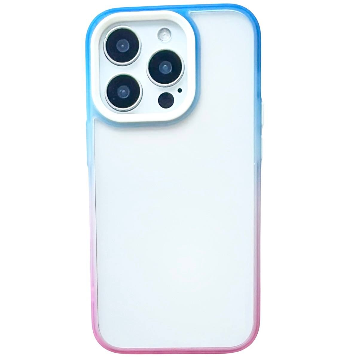 Gradient Crystal Case iPhone 12 Pro Max Blue/Pink - 1