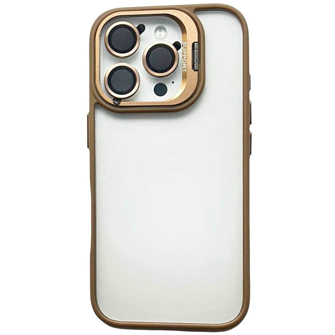 Crystal Case + Lens Set iPhone 11 Pro Max Desert - 1