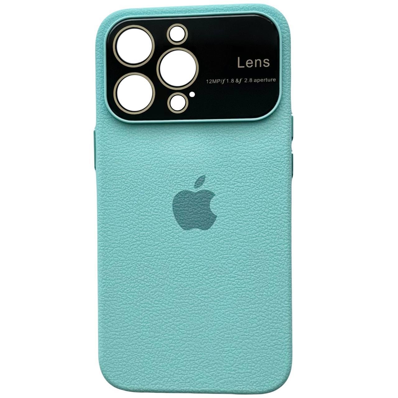 Silicone Case Lens iPhone 14 Sea Blue - 4