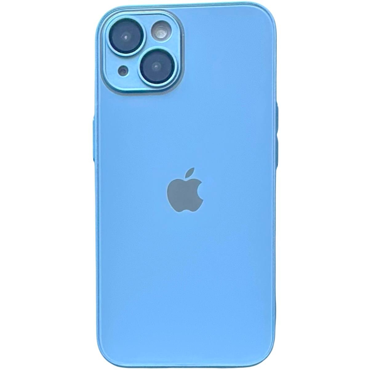 Silicone+Glass (Sapphire Lens) iPhone 13 Sierra Blue - 1