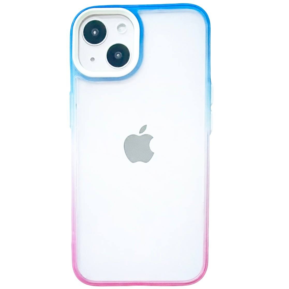 Gradient Crystal Case iPhone 14 Blue/Pink - 1