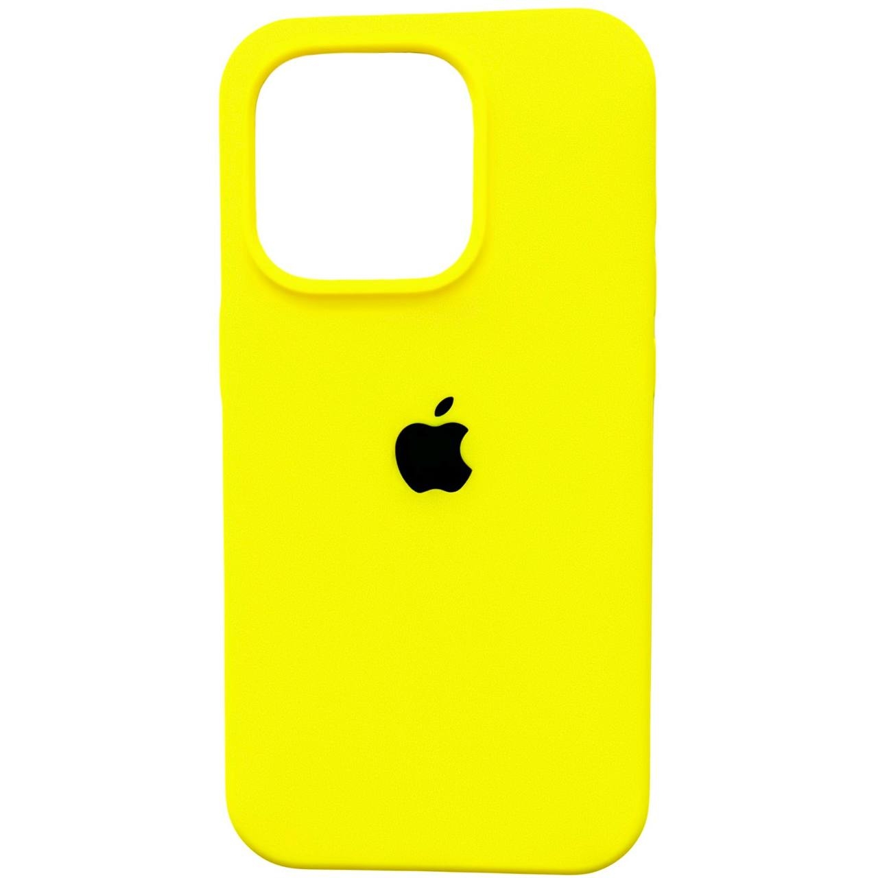 Silicone Case Full iPhone 14 Plus Party Yellow (69) - 1