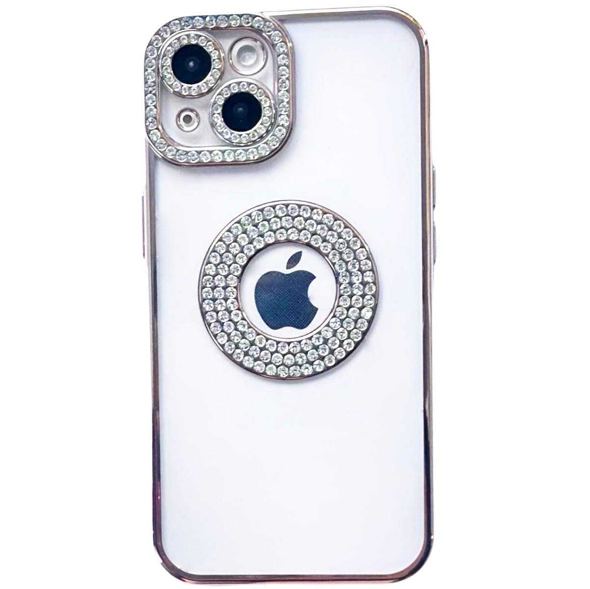 Diamond Style iPhone 13 Rose Gold - 1