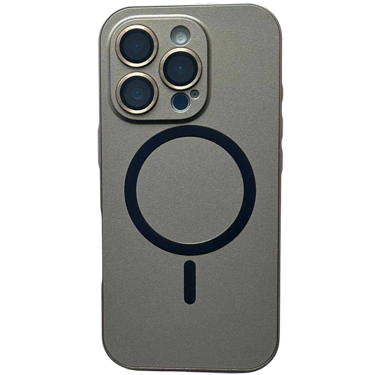 Metal Case 2in1 Magsafe iPhone 16 Pro Desert - 1