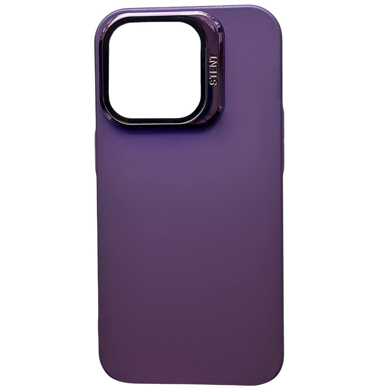 Matte Camera Stand iPhone 15 Pro Max Purple - 3