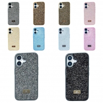 TPU Swarovski iPhone 16 Plus Gray