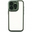 Color Case Glass Camera iPhone 12 Pro Max Dark Green