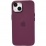 Silicone Case Metal Frame iPhone 14 Plus Plum (73)