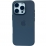 Silicone Case Original MagSafe iPhone 16 Pro Stone Gray