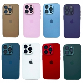 AG Silicone+Glass Case iPhone 14 Pro Max Desert