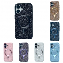 TPU Swarovski Magsafe iPhone 16 Black