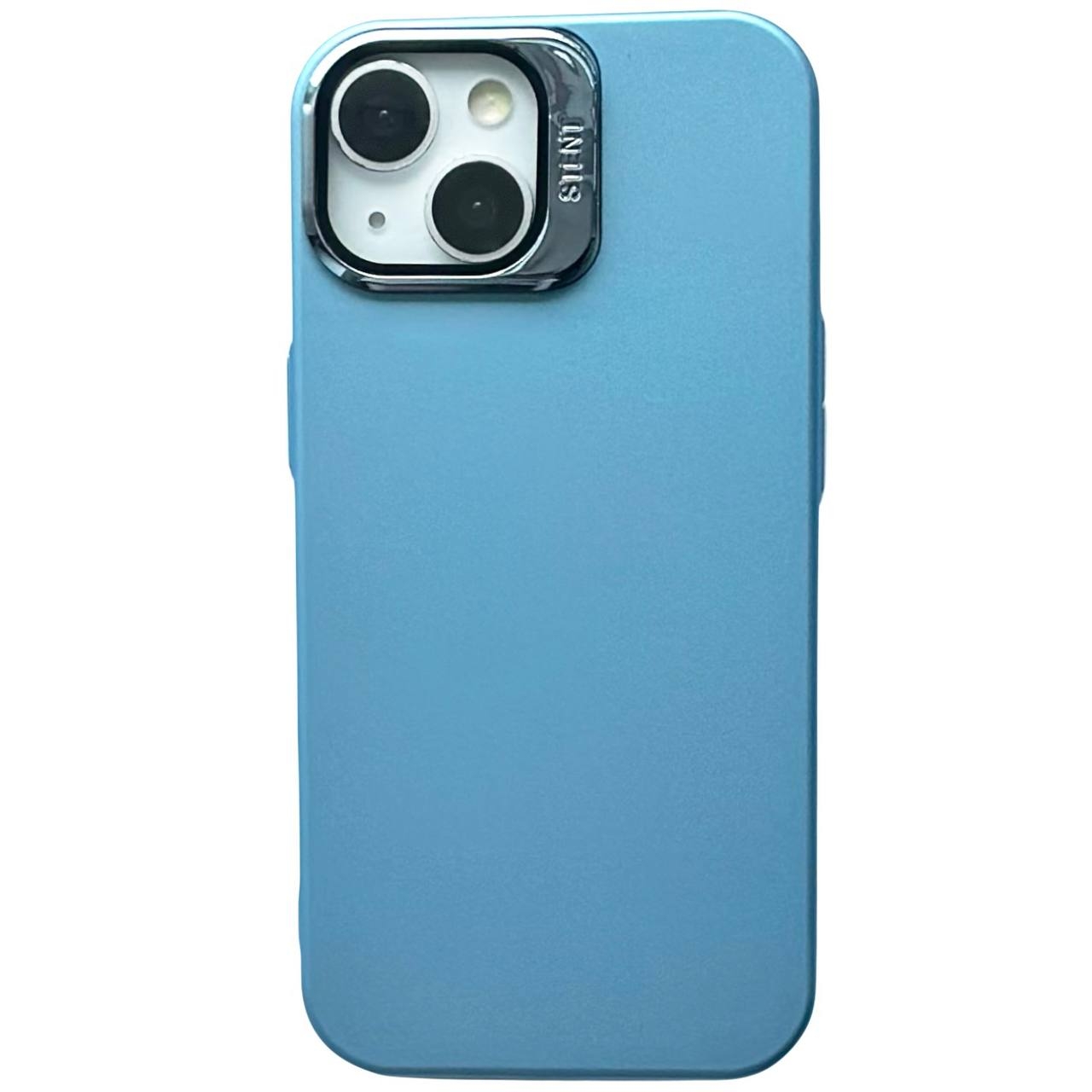 Matte Camera Stand iPhone 13 Blue - 1