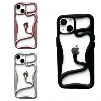 TPU 3D Snake iPhone 15 Black