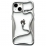 TPU 3D Snake iPhone 15 Silver