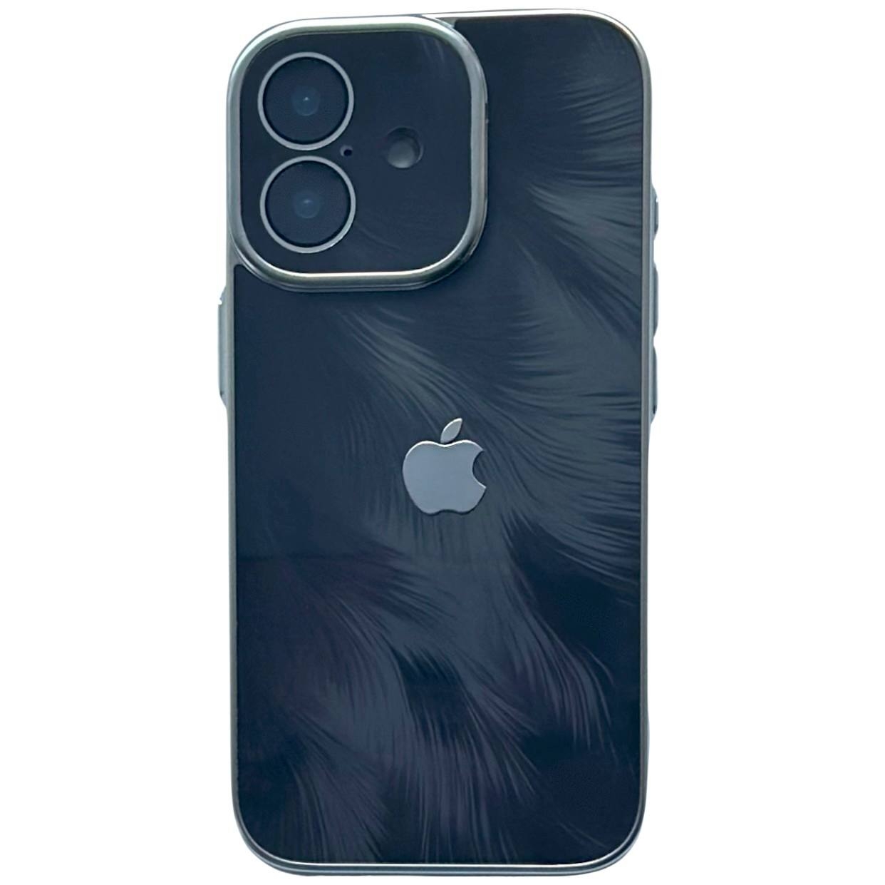 TPU Snowflake iPhone 16 Black - 1