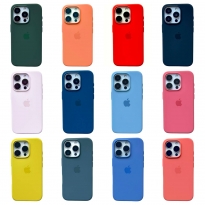 Silicone Case Original MagSafe iPhone 13 Pro Max Chalk Pink