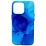 Leather Case Colorful Magsafe iPhone 13 Pro Max Blue