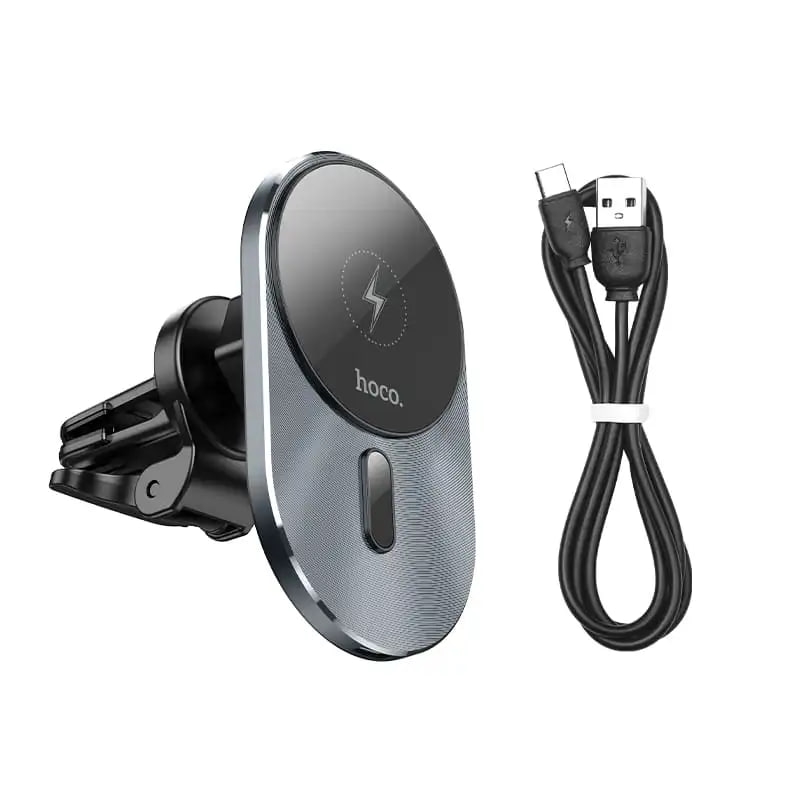 hoco. WireLess Car Holder CA90 Powerful Black - 4
