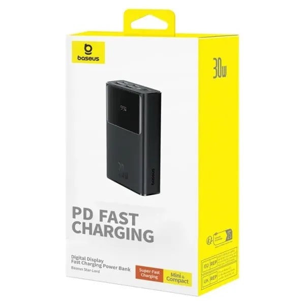 Baseus PowerBank Star-Lord 10000mAh 30W Black - 1