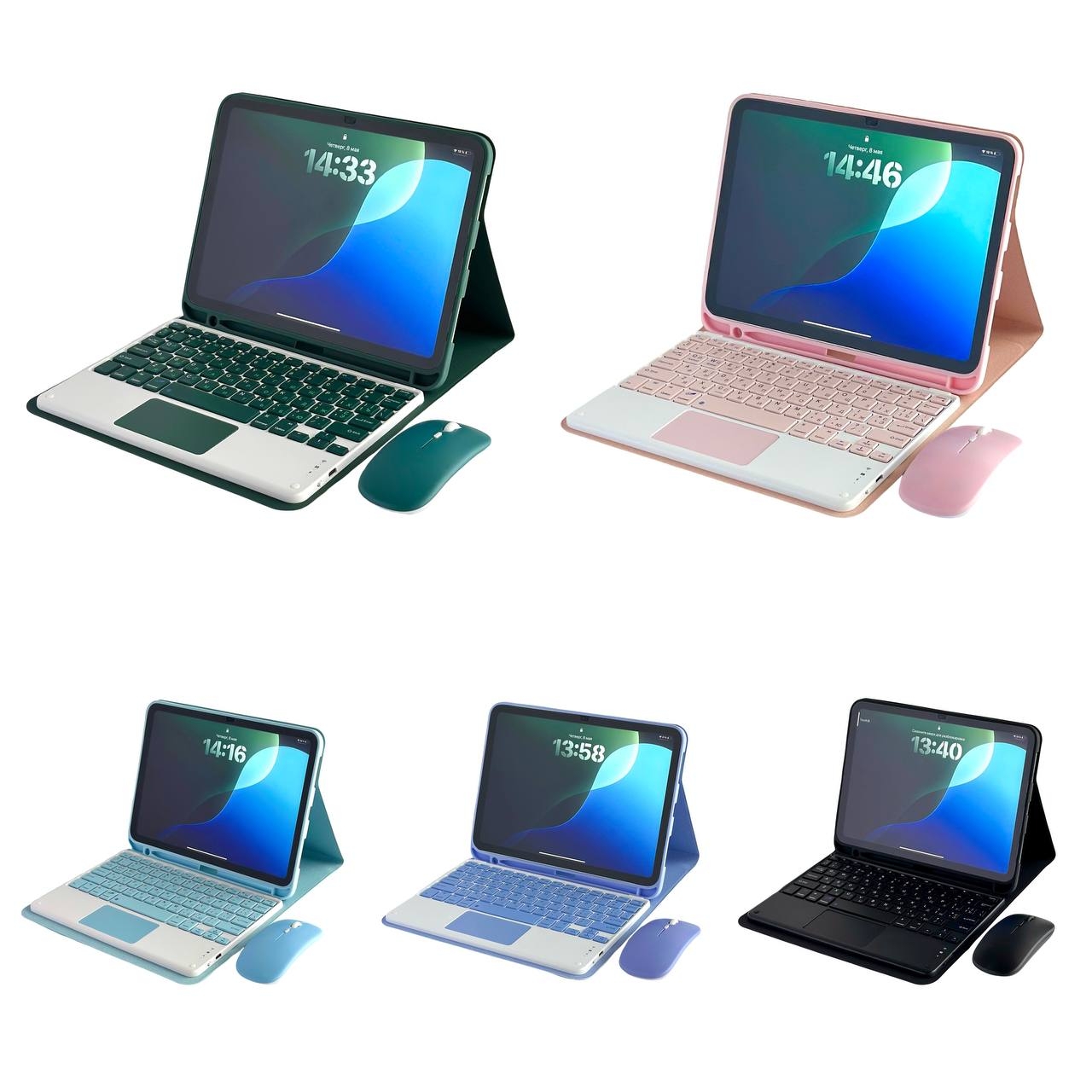 Set Case+Key+Mouse iPad 10.9" 10(2022)/11(2025) Purple - 3