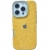 Velour Case iPhone 12 Pro Max Yellow