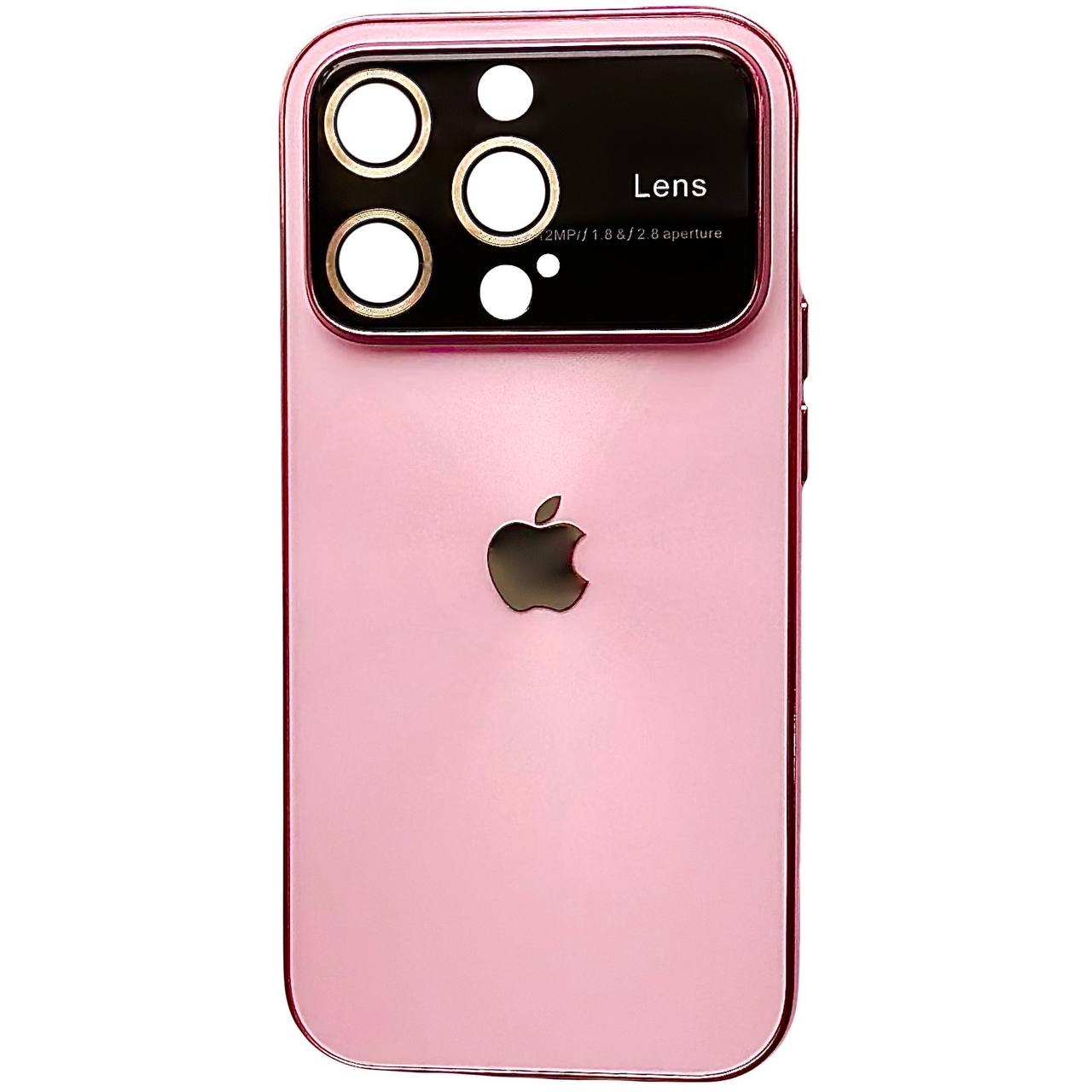 Laser Glass Lens iPhone 15 Pink - 3