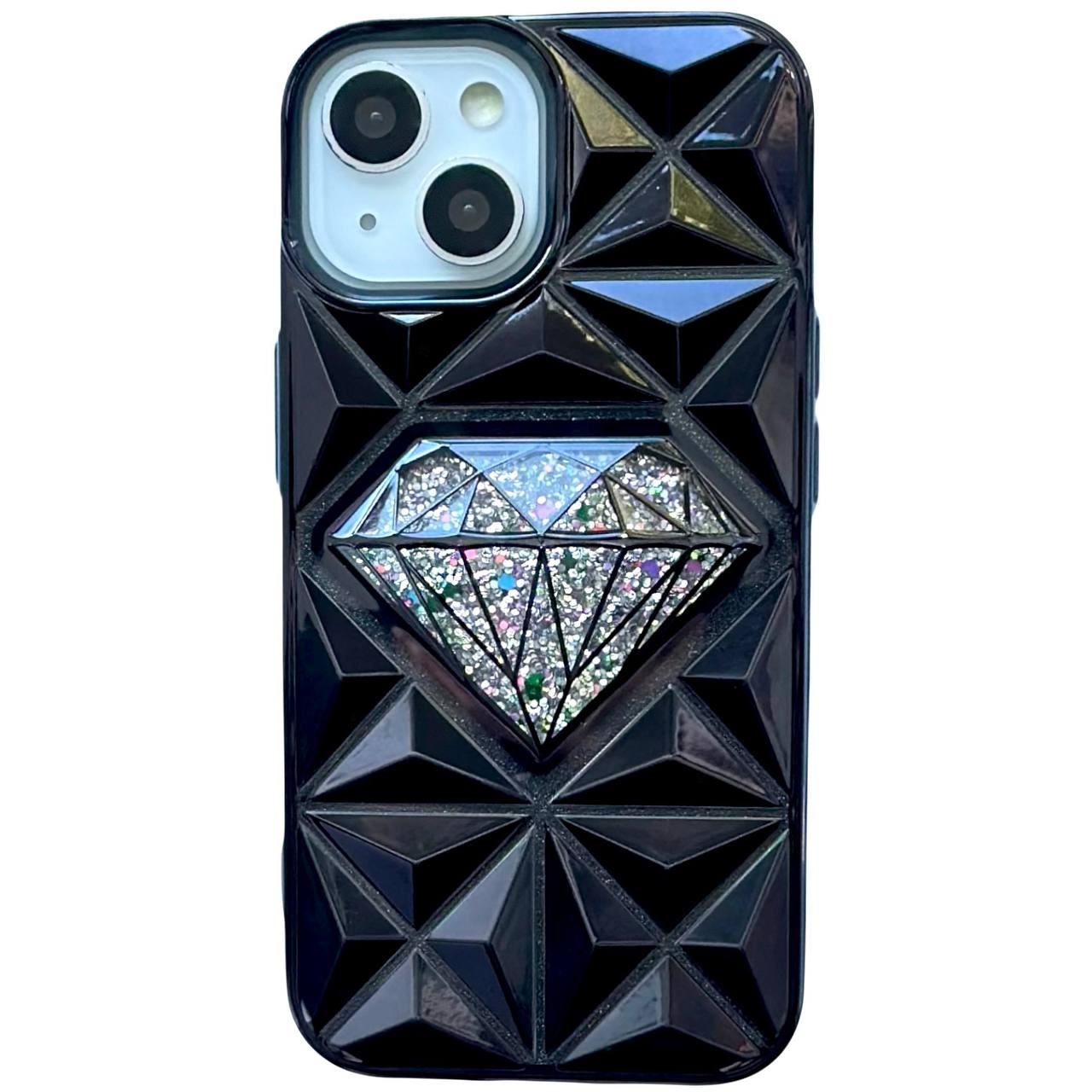 Diamond Liquid iPhone 15 Black - 1