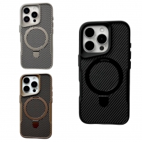 Carbon Holder Magsafe iPhone 12 Pro Max Black