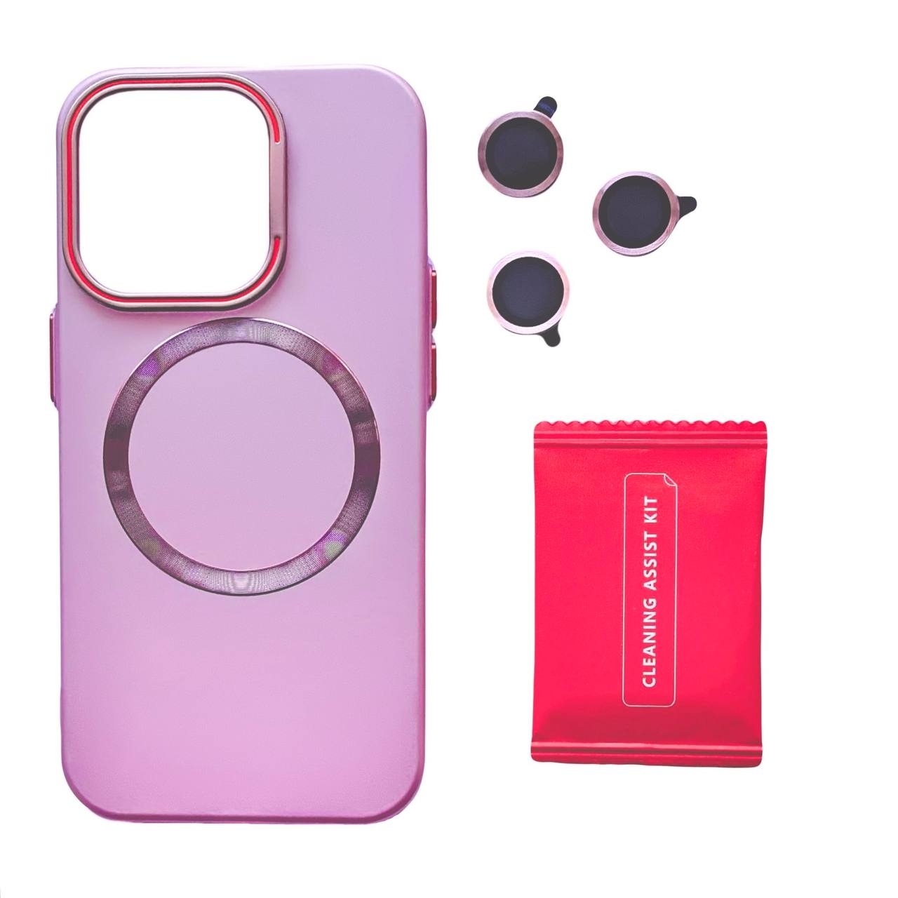 Camera Stand Lens iPhone 14 Pro Max Pink - 1