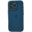 Silicone Metal Buttons iPhone 15 Pro Max Navy Blue