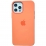 Silicone Case Original MagSafe iPhone 12 Pro Max Kumquat