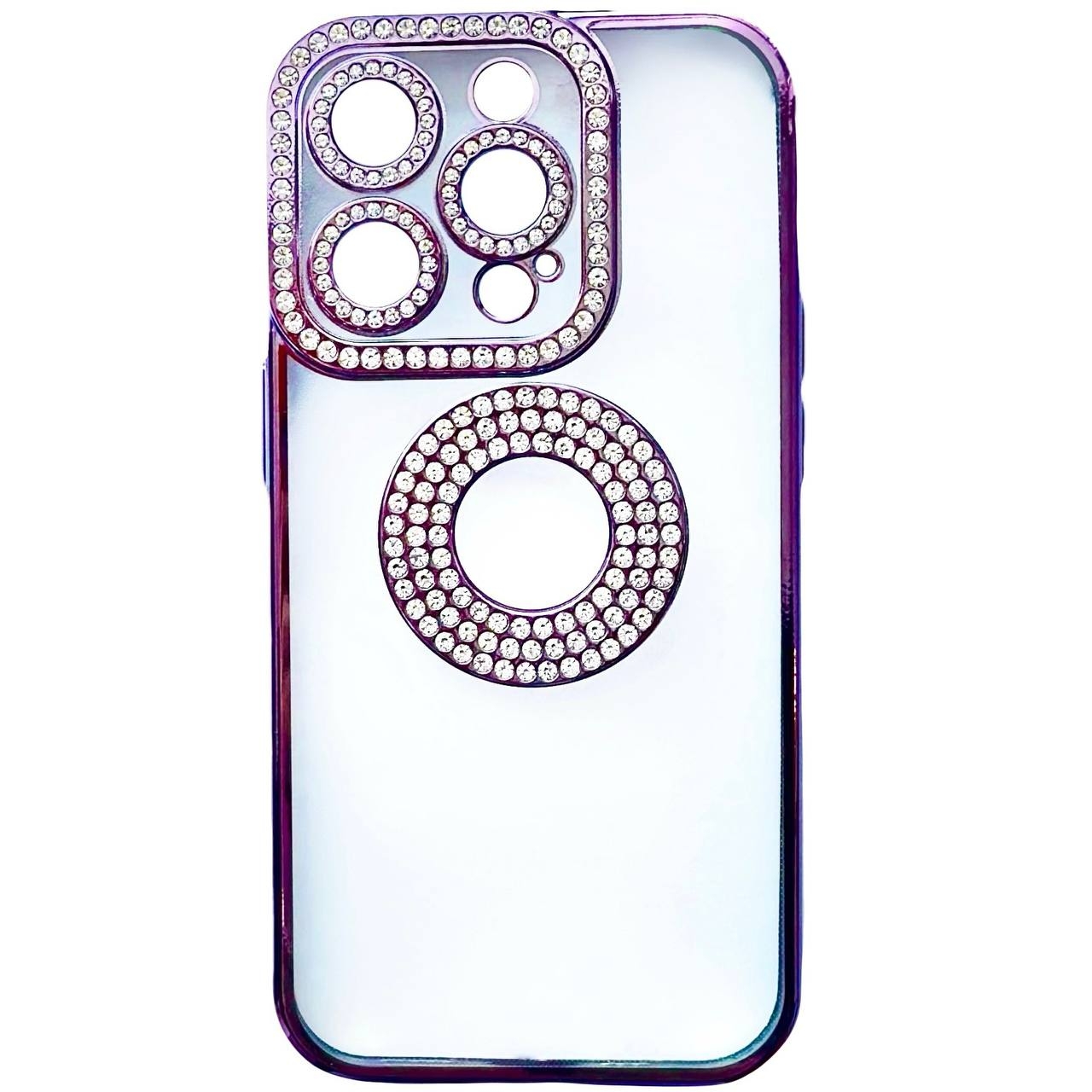 Diamond Style iPhone 14 Pro Max Purple - 3
