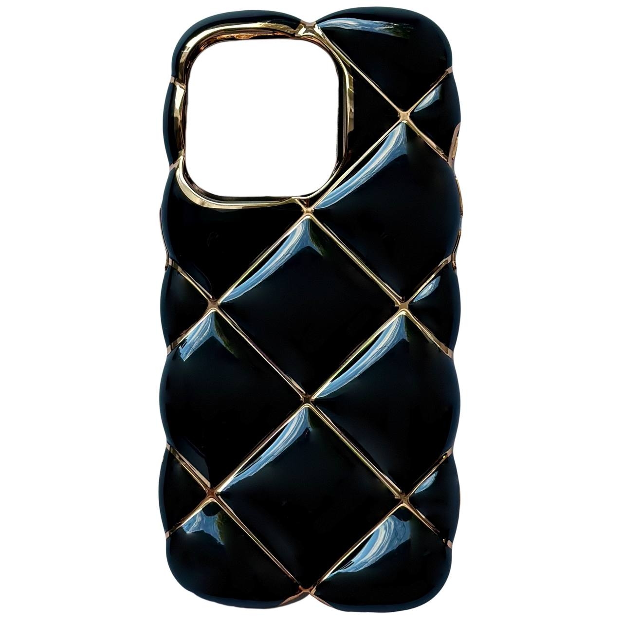 3D Soft Case iPhone 13 Pro Black - 3